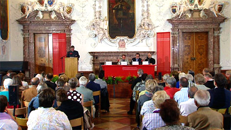 Kaisersaal im Stift Kremsmünster während der Ökumenischen Sommerakademie