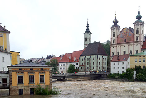 Hochwasser in Steyr