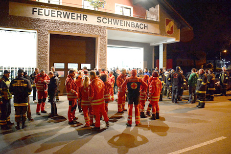 Suche nach Abgängigem in Schweinbach