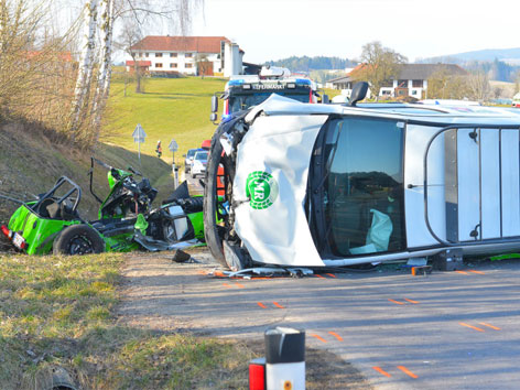 Tödlicher Unfall mit Sportwagen in Kefermarkt
