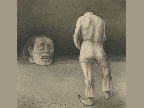 Alfred Kubin, Selbstbetrachtung, um 1901/02