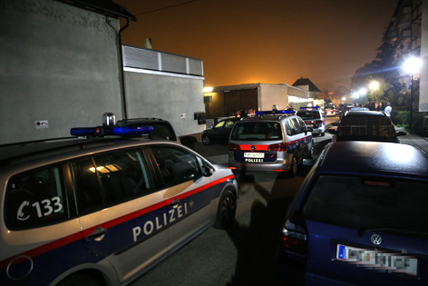 Großeinsatz der Polizei bei Massenschlägerei in Wels