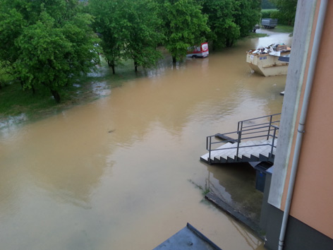 Überflutungen im Innviertel