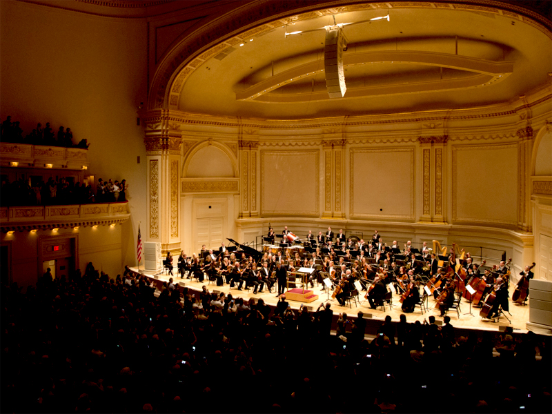 Bruckner Orchester Carnegie Hall New York