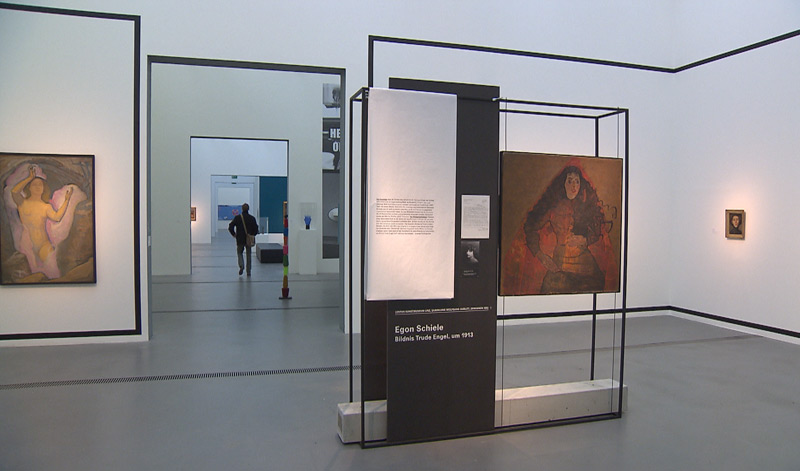 Klimt-Schiele-Moser Ausstellung im LENTOS