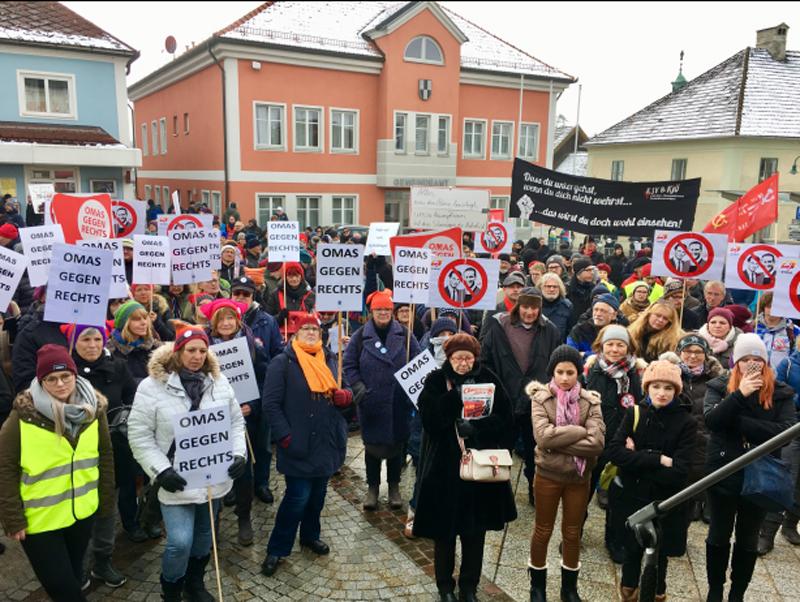 Kundgebung Aistersheim