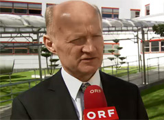 Franz Gasselsberger, Oberbank-Generaldirektor im ORF-Interview