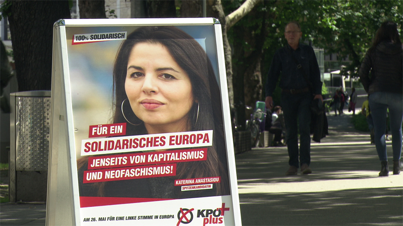 KPÖ auf Wahlkampf in Linz